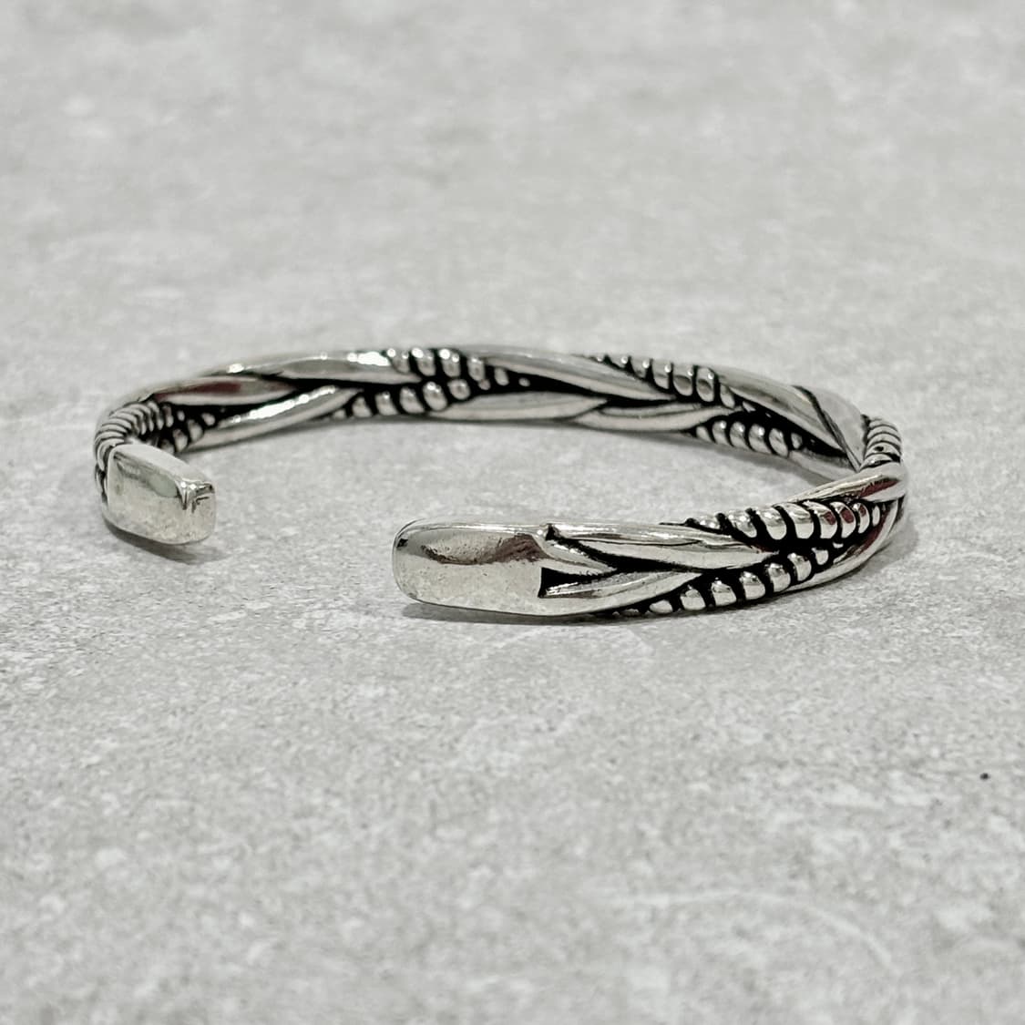 Oribell 스네이크 레이어드 925 스털링 실버 뱅글 팔찌 상품이미지3