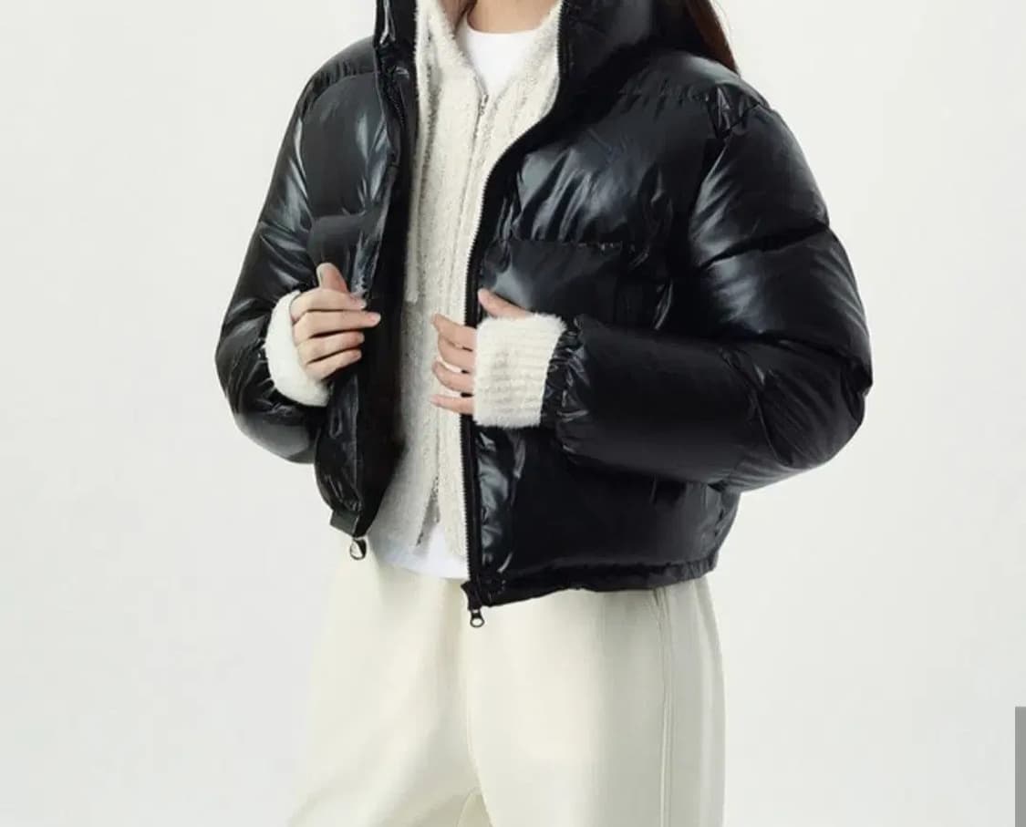 (새상품) 여성 크롭 숏패딩  상품이미지4