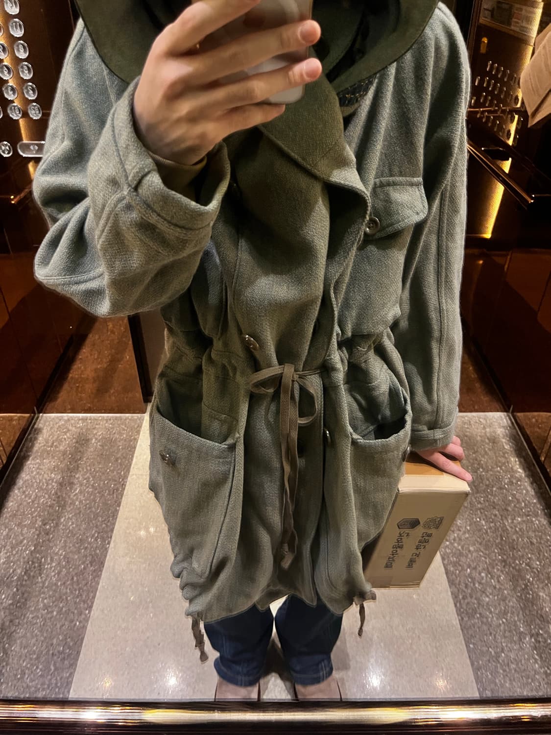 캐피탈 보로 링코트 상품이미지10