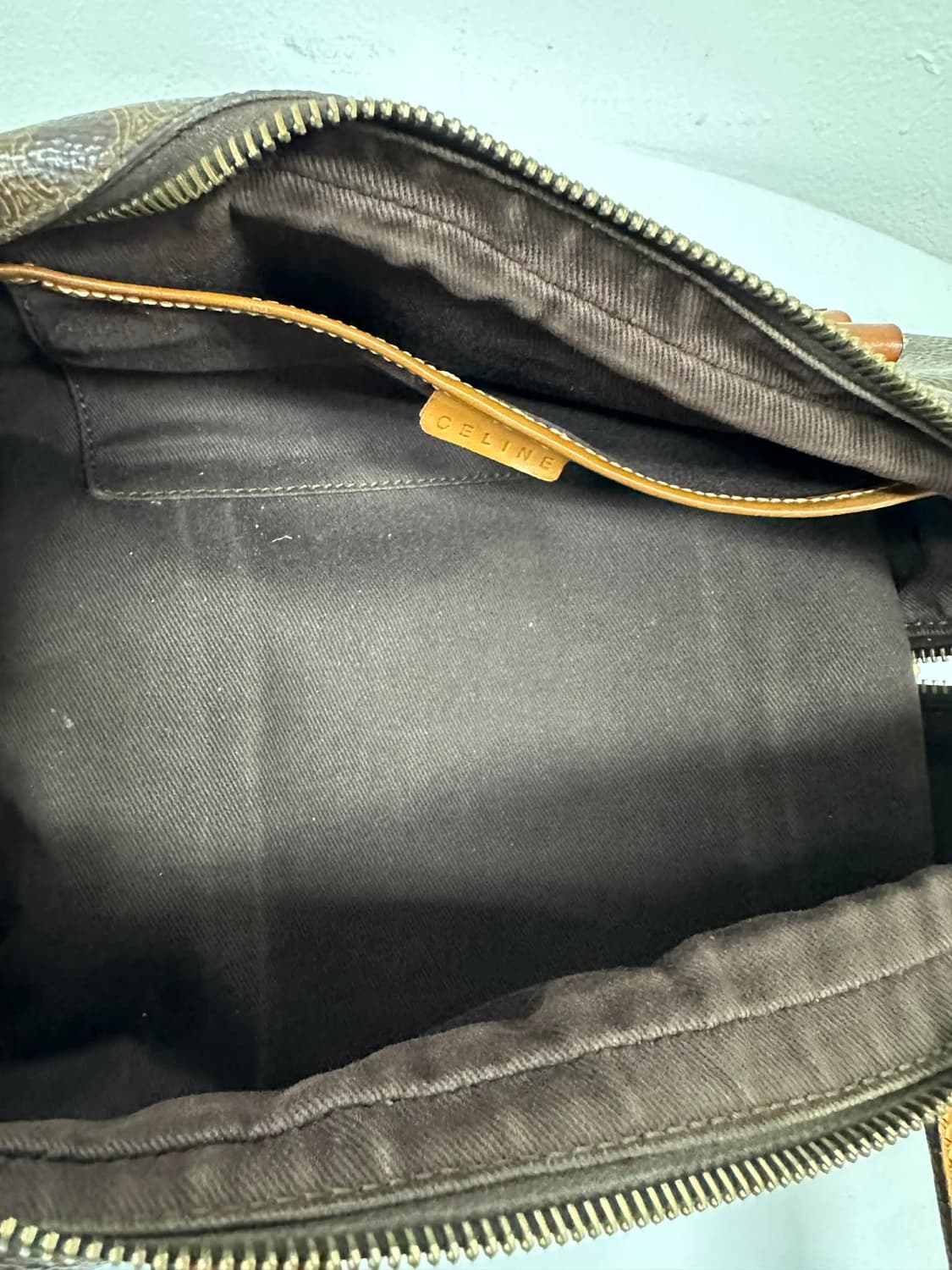 셀린느 빈티지 마카담 트리오페 미니 보스톤 토트백 상품이미지7