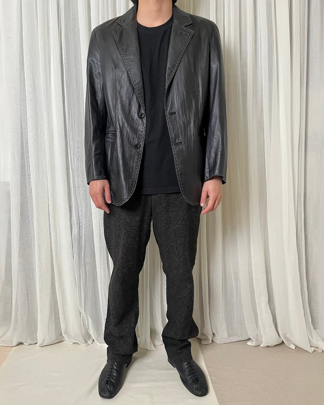 이세이미야케 맨 자가드 팬츠 issey miyake men 상품이미지10