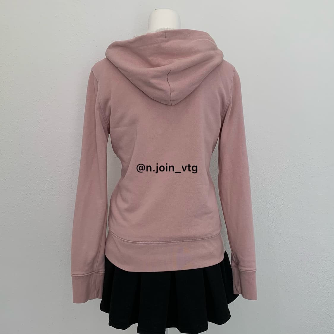 갭 뮤트핑크 양털 뽀글이 후드집업 상품이미지3