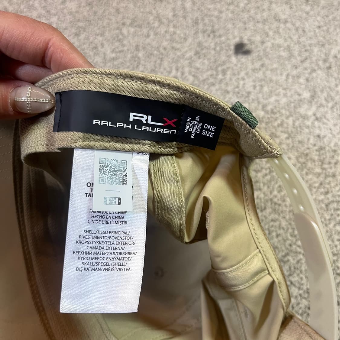 랄프로렌 로고 패치 스포츠 캡 상품이미지4