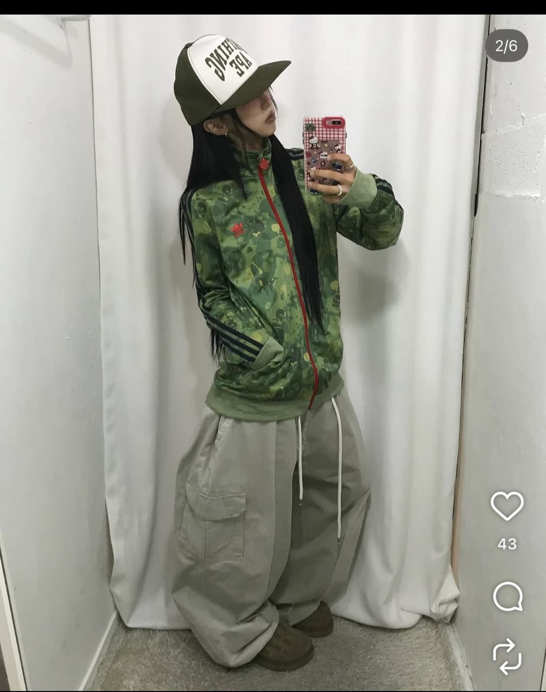 아디다스 스컬 패턴 져지 상품이미지1