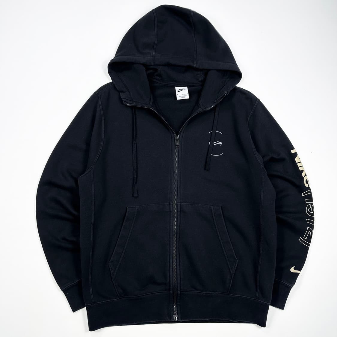 나이키 스우시 블랙 풀오버 후드집업 (M) 상품이미지2
