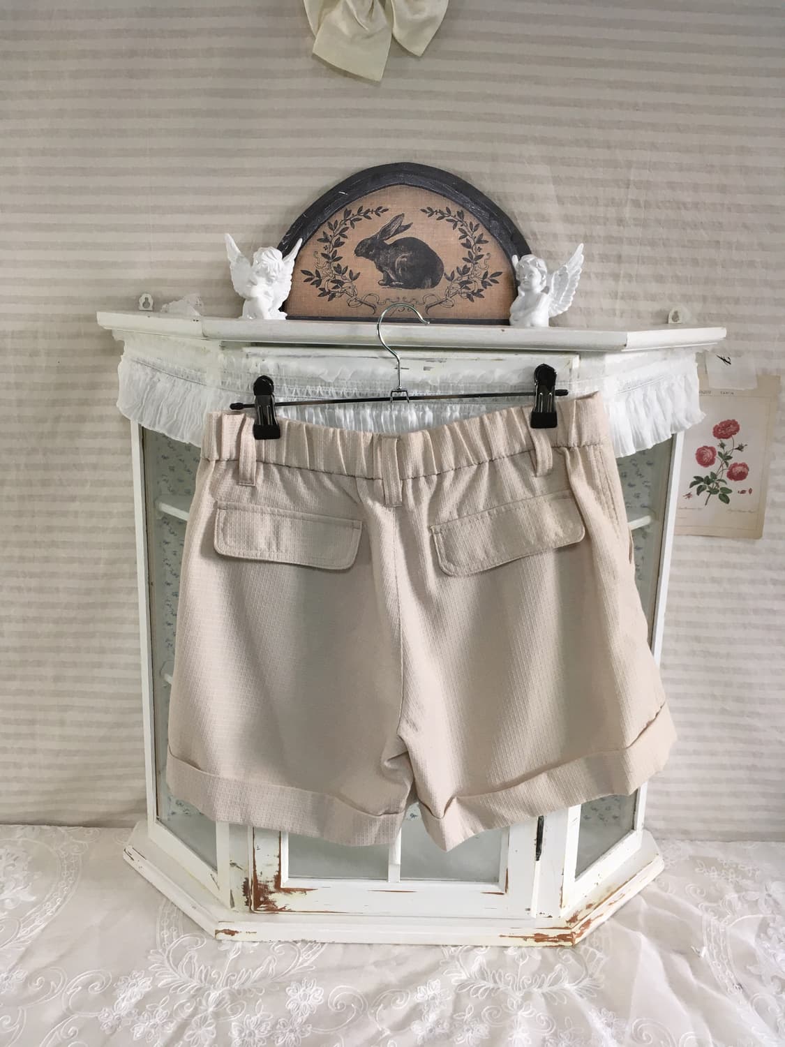 C.D.S 베이직 아이보리 반바지 상품이미지2