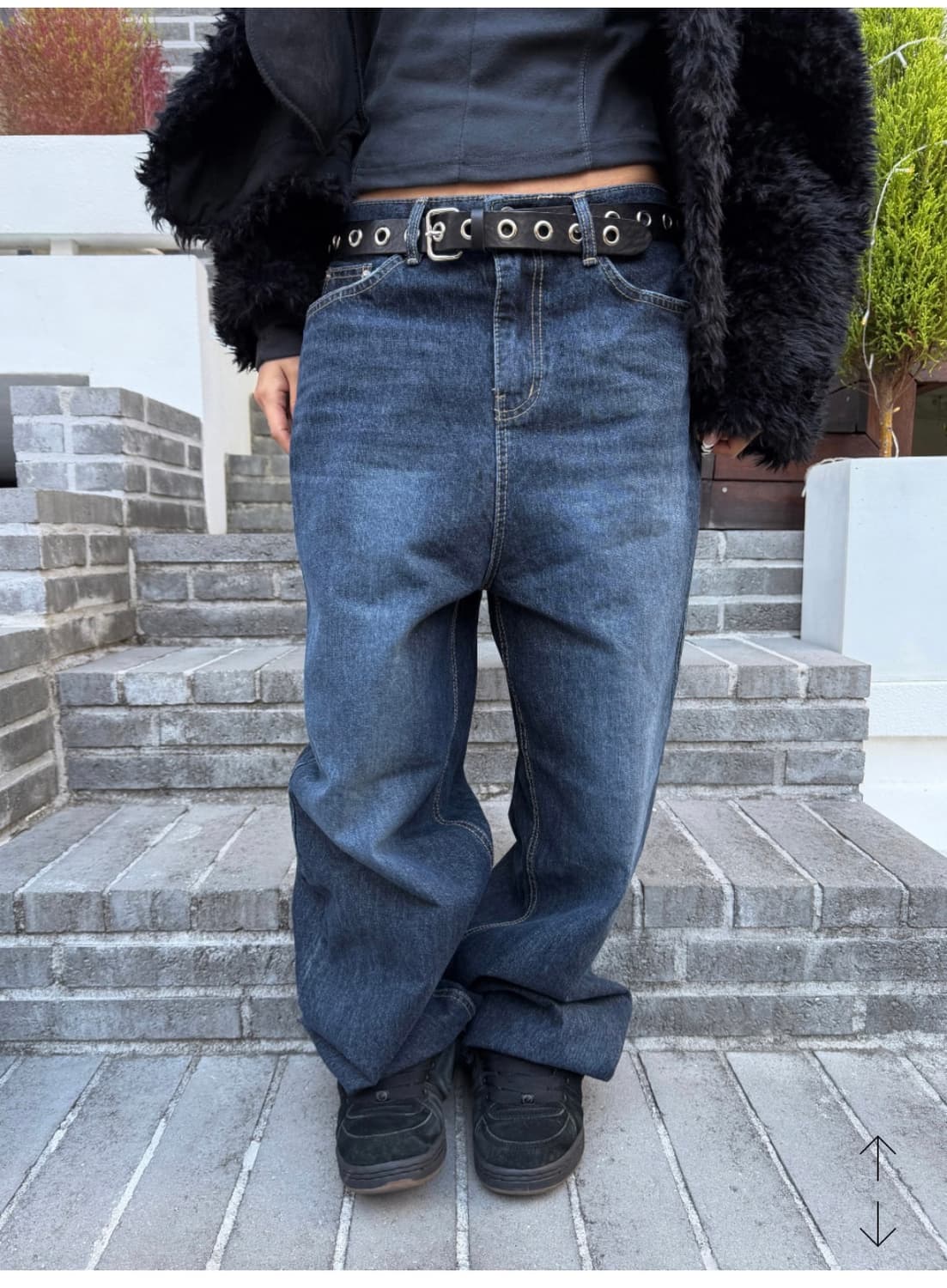 워시드 데님팬츠 상품이미지1