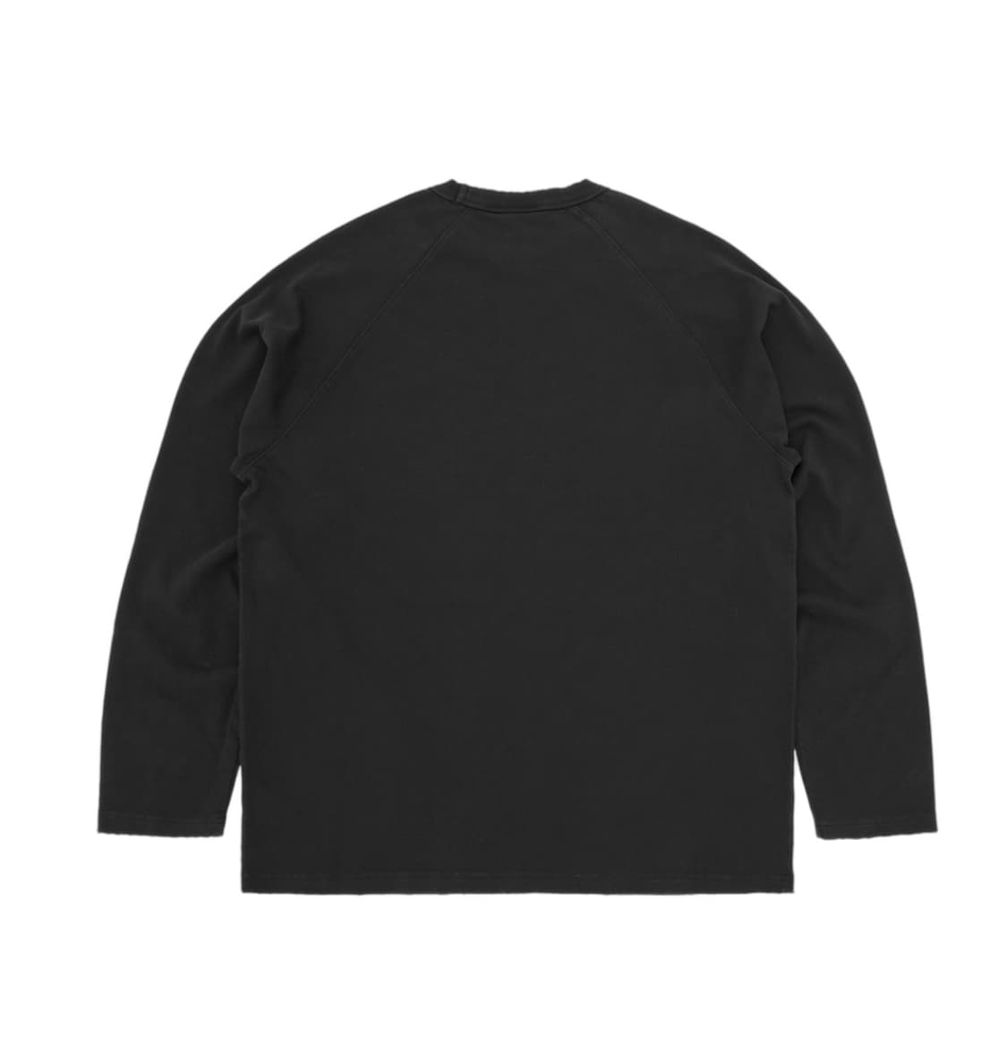 M) 코르테이즈 소포모어 래글런 롱슬리브 LS 긴팔 티셔츠 블랙 상품이미지2