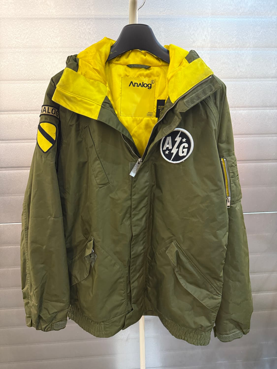 Analog Grumman 자켓 카키 L 상품이미지4