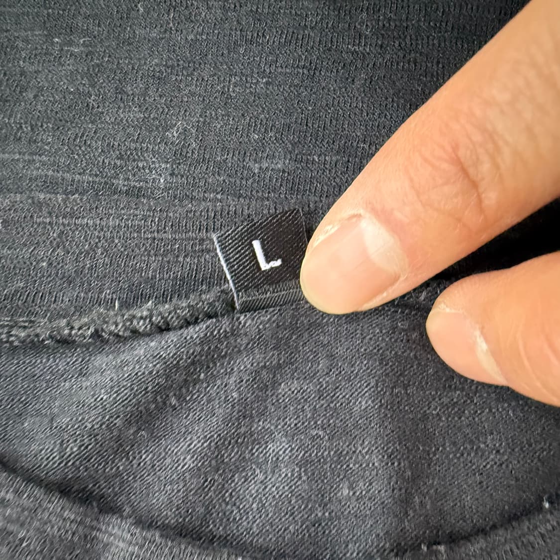 L 고급 스누피 포켓 긴팔 티셔츠 0319T 상품이미지4