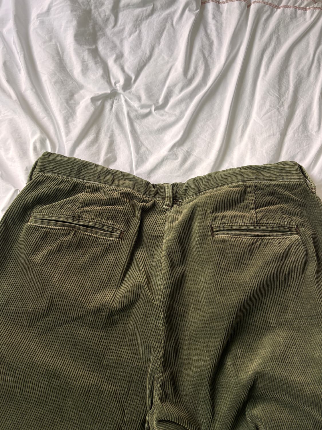 요즘 코듀로이랑은 격이 다른, 빈티지 폴로 럭비라인 올리브 팬츠 34 상품이미지10