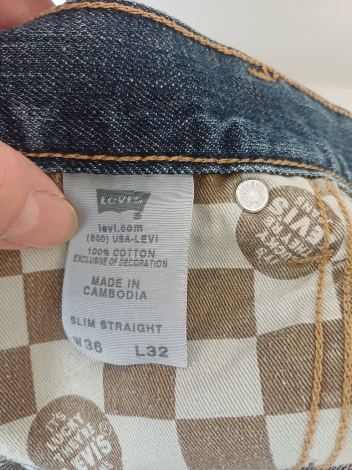 [W36] 리바이스 오리지널진 라인 514 스트레이트 (연청) 상품이미지8