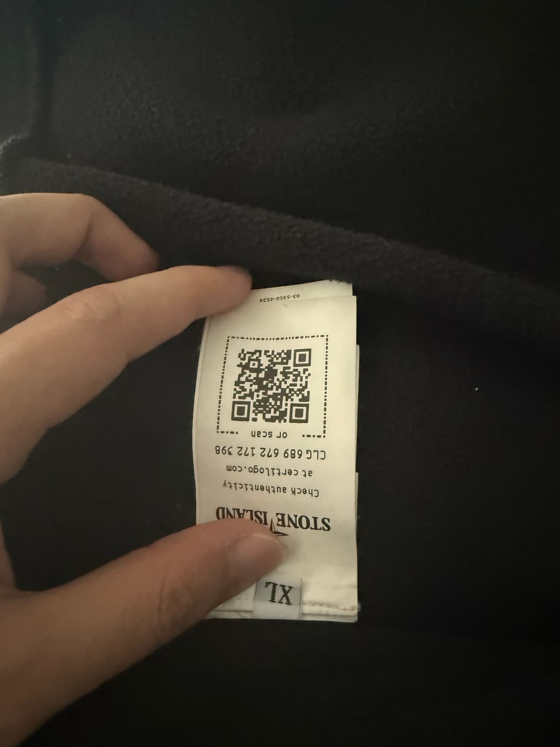 스톤 아일랜드 바람막이 자켓 XL 상품이미지3