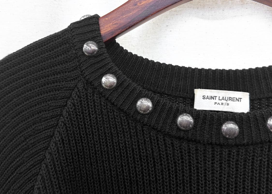 생 로랑 14F/W 스터드 니트 스웨터 상품이미지3