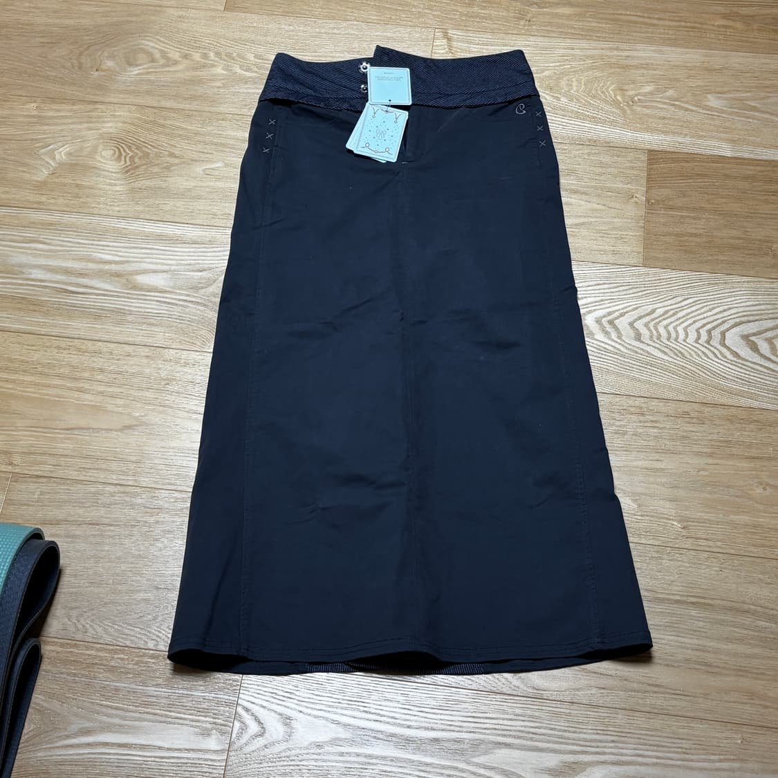 코이세이오 새제품 WAIST PANEL SKIRT CHARCOAL 상품이미지6
