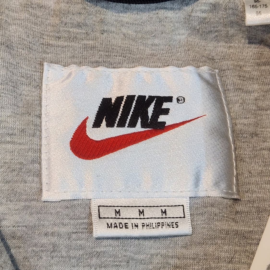 나이키 오렌지색 바람막이 하프집업 (M) 상품이미지3