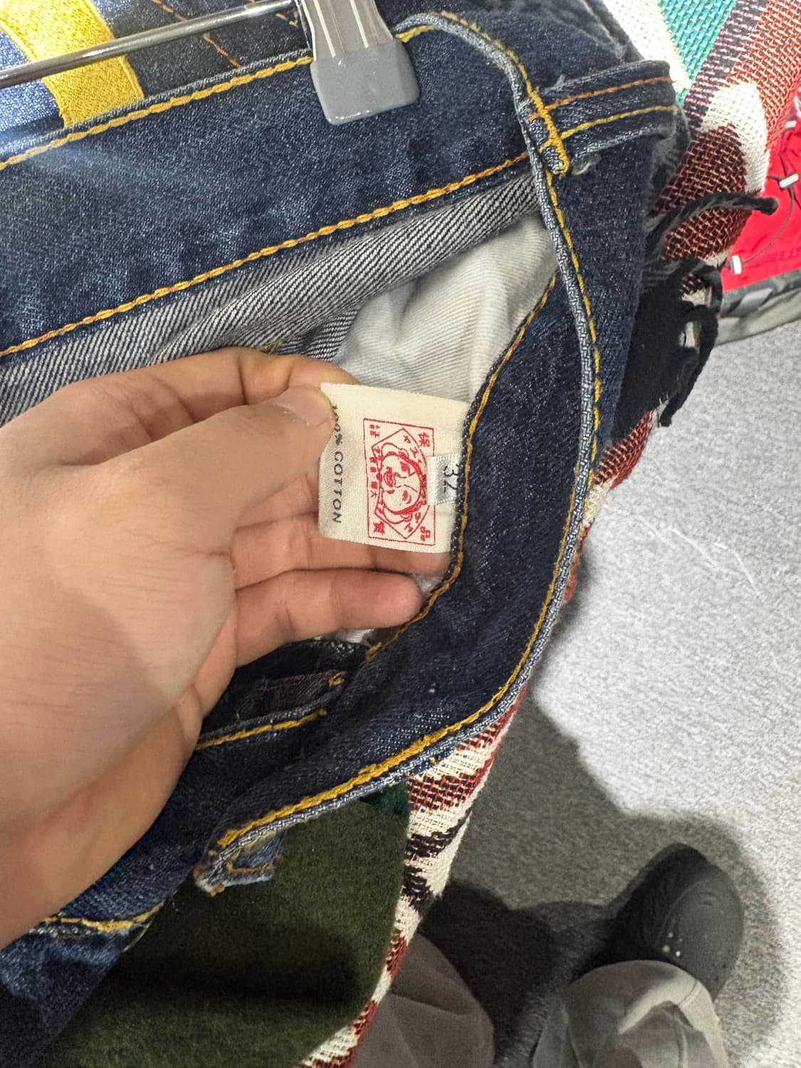 에비수 제팬 오리지날 데님 버뮤다 팬츠 상품이미지6