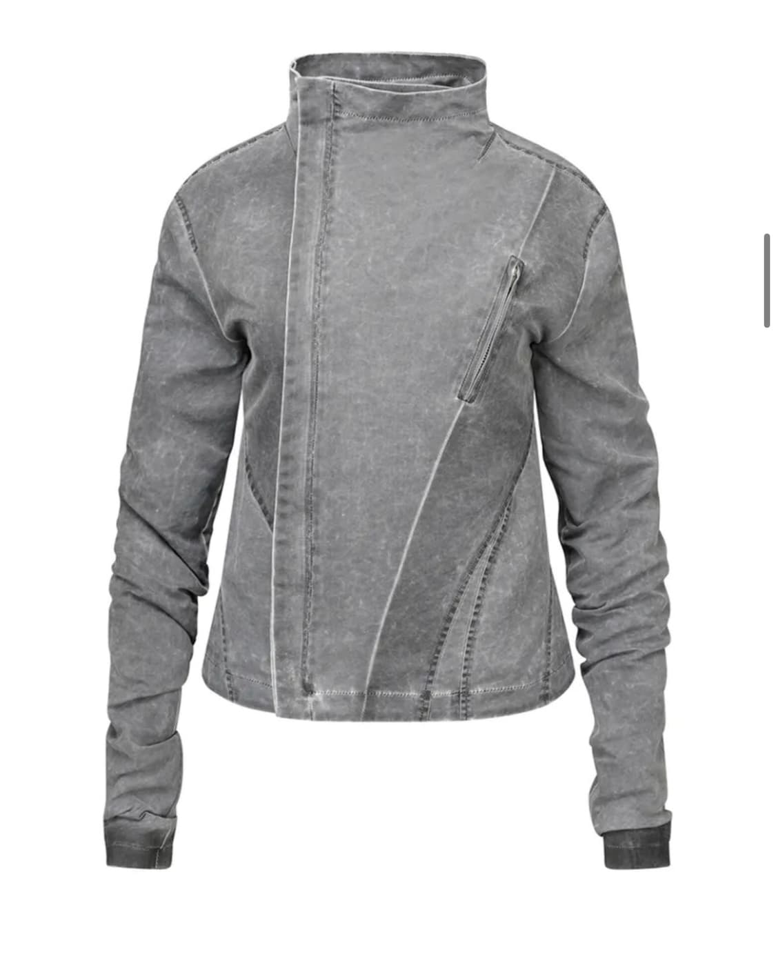 나체 라이더 자켓 (그레이) 상품이미지4
