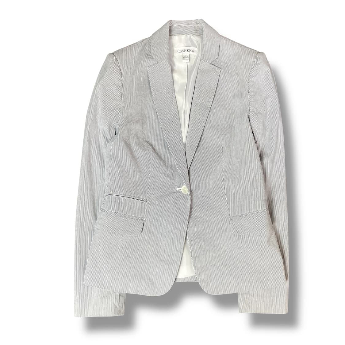 Calvin 시어서커 스트라이프 블레이저 2 상품이미지1