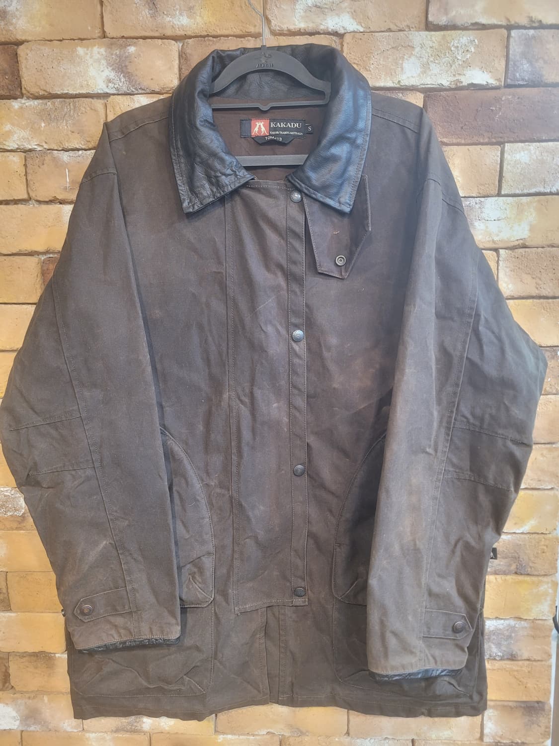 카카두 왁스 자켓 브라운 105 상품이미지1