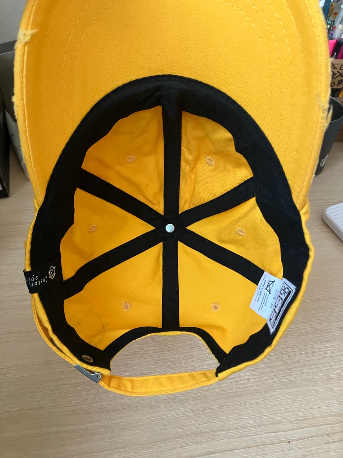 바조우 99%is 스마일 볼캡 상품이미지3