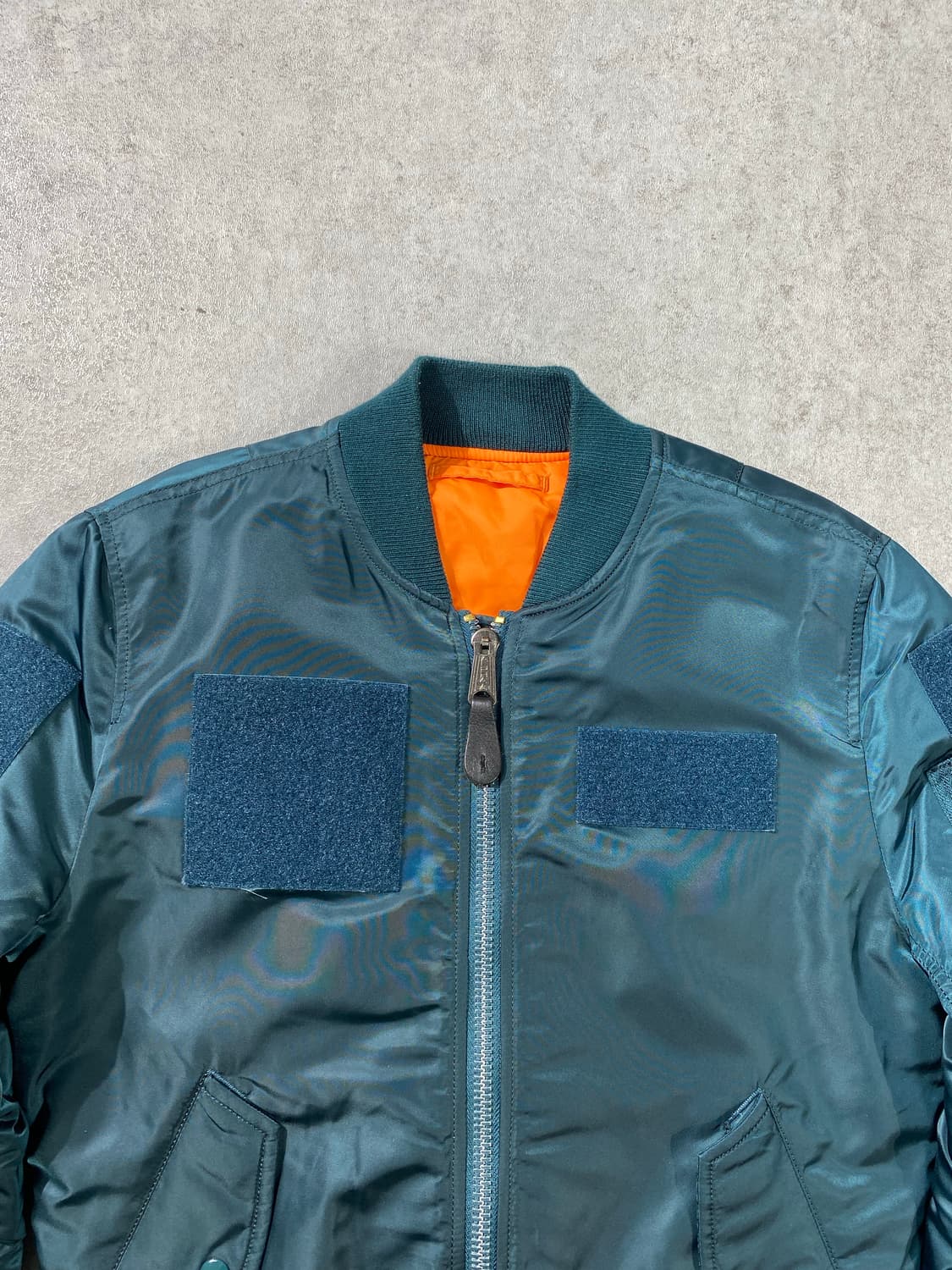 [XS] 알파인더스트리 슬림핏 리버서블 MA-1 플라이트 자켓 상품이미지2