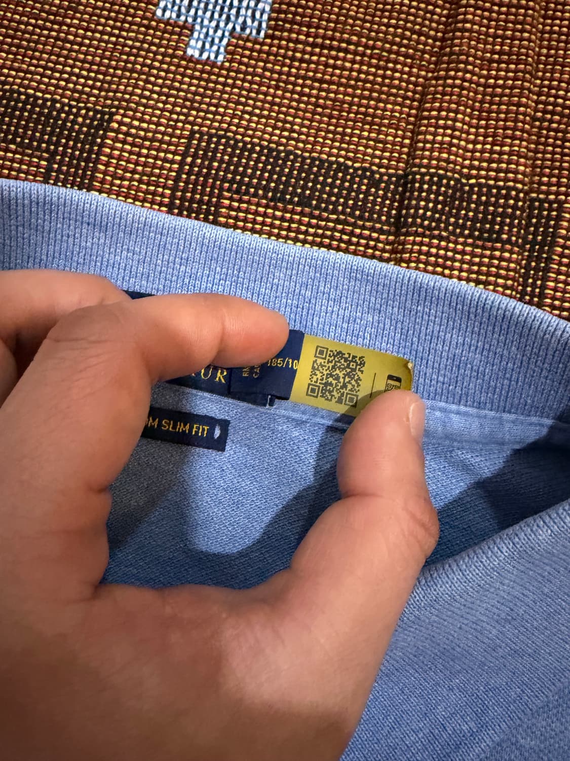 XL) 폴로 랄프로렌 카라티 Pk티 하늘색 상품이미지7