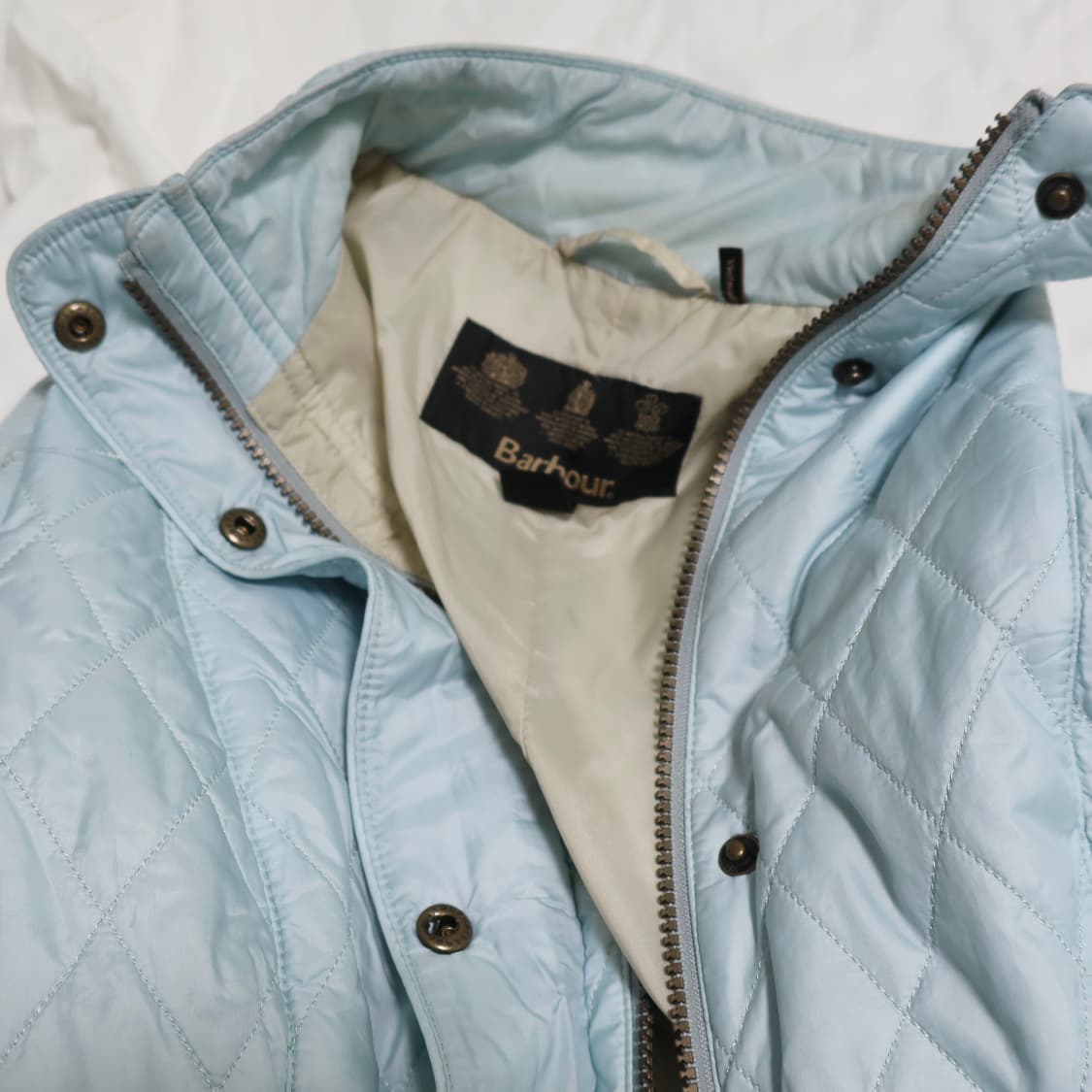 Barbour Vintage 민트 패딩 상품이미지8