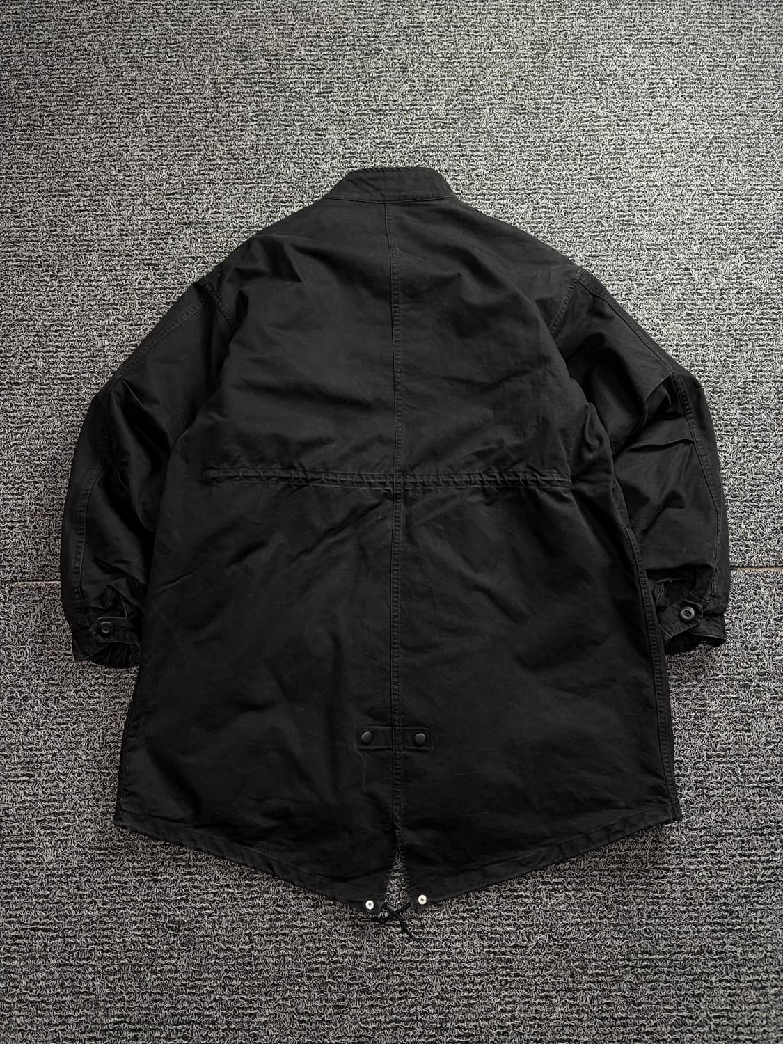 라퍼지스토어 m-65 밀리터리 블랙 피쉬테일 야상 자켓 1582 상품이미지4