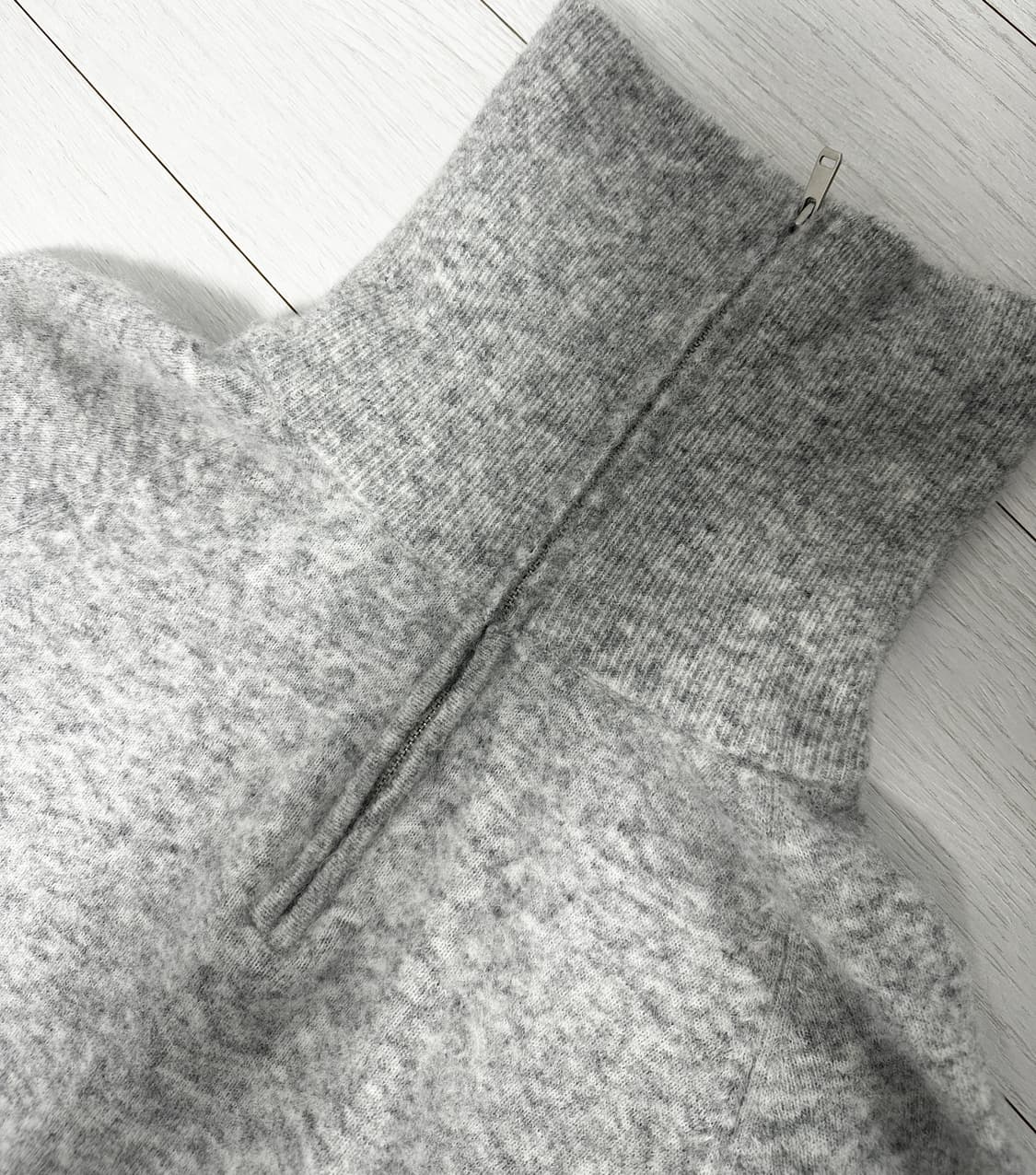 에피그램 여성 알파카 하프 집업 니트 상품이미지4