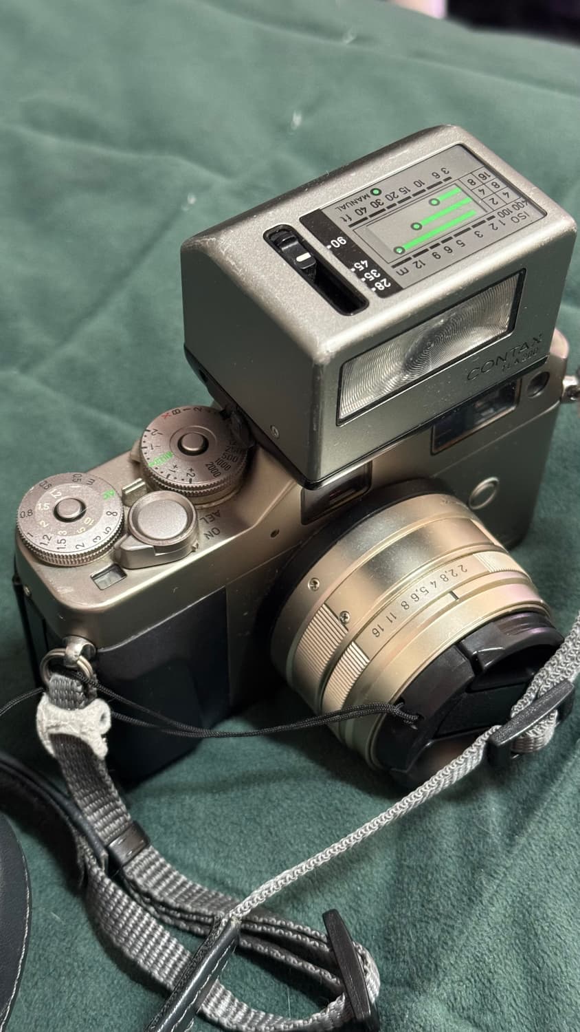 콘탁스 g1 + G45mm + tla200 플래시 상품이미지2