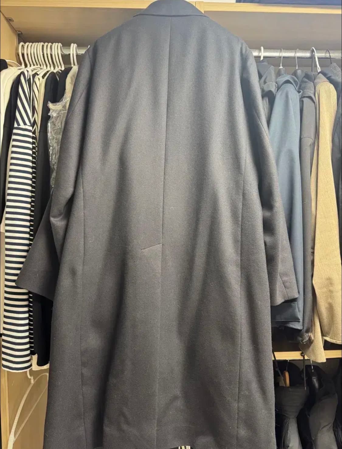 오라리 라이트 멜튼 코트 블랙 5사이즈 상품이미지2