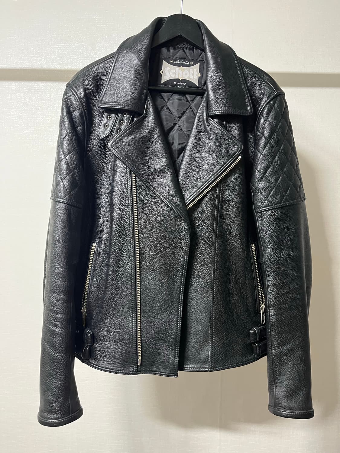 Schott 쇼트 라이더 자켓  상품이미지2