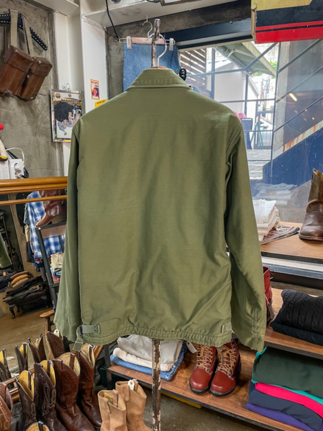 70'S US NAVY A-2 DECK JACKET(M) 상품이미지2