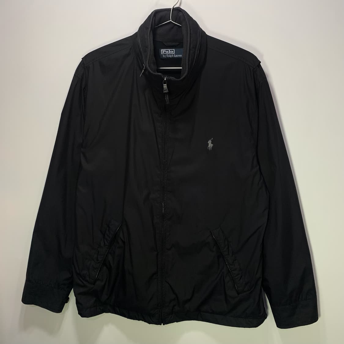 폴로 블랙 바람막이 상품이미지2