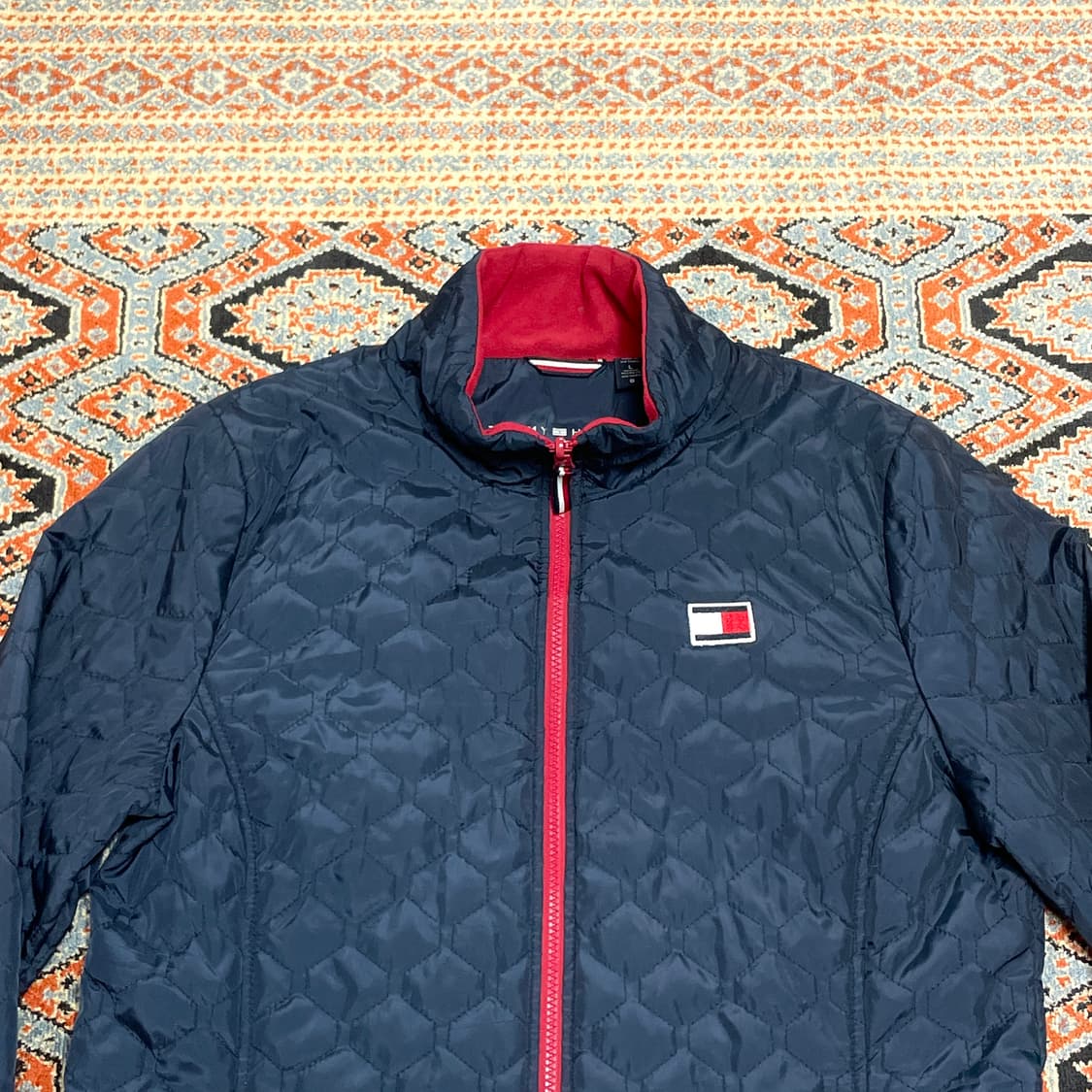 타미힐피거 네이비 퀼팅자켓 여성L 상품이미지2