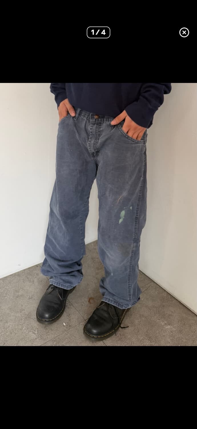 디키즈 워크팬츠 워싱블루 상품이미지2