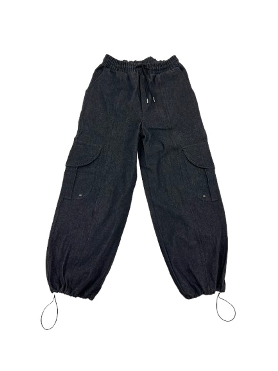 흑청 포켓 밴딩 팬츠 상품이미지1