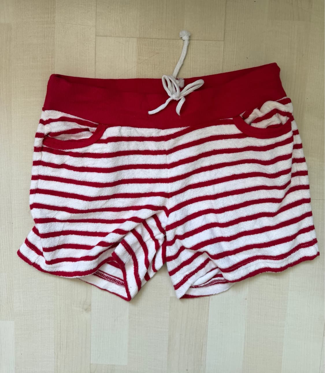 red stripe shorts pants 상품이미지1