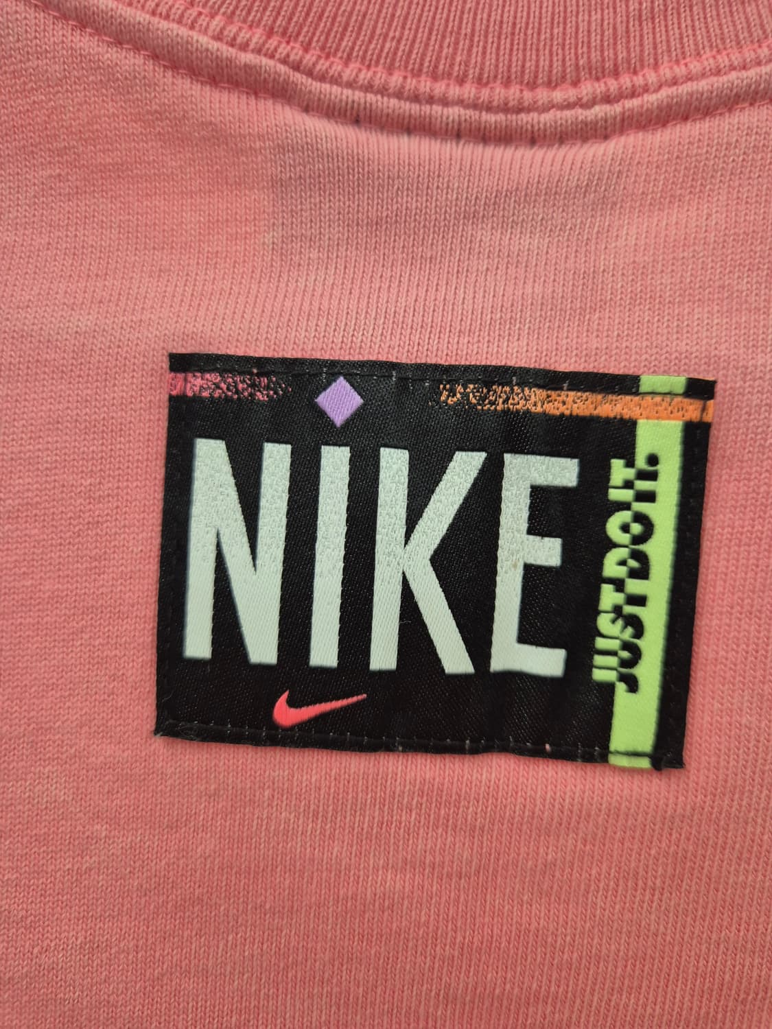 나이키 여성 민소매 크롭탑 M 핑크 상품이미지4