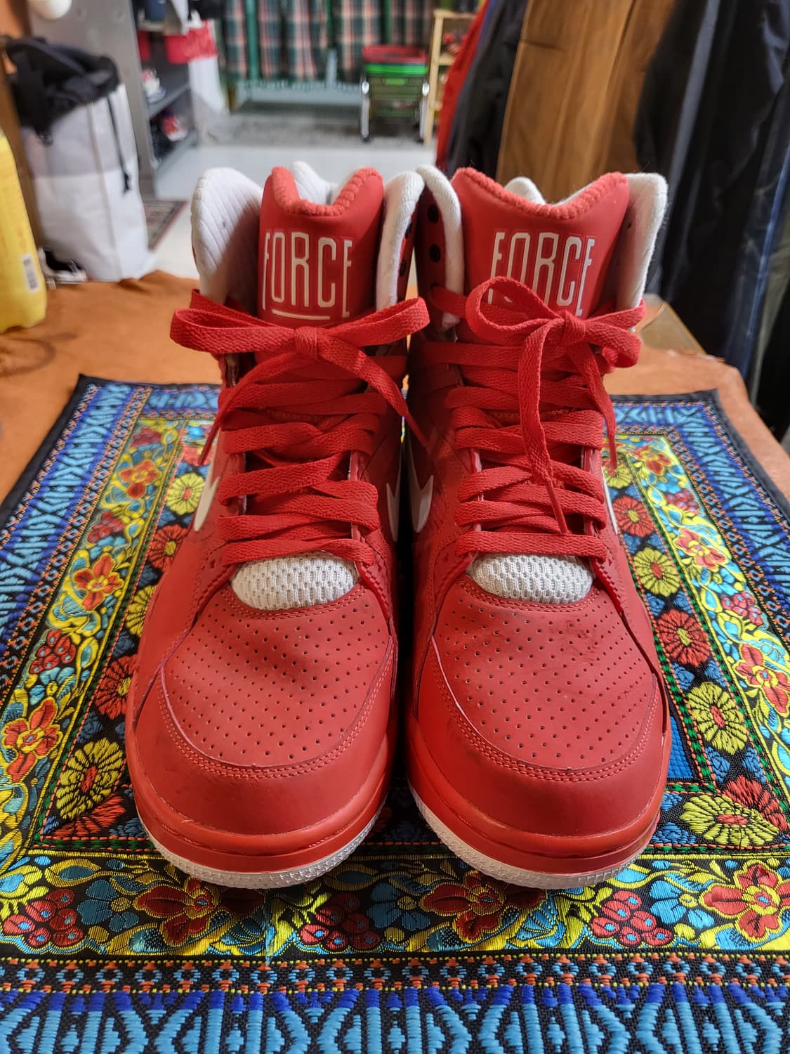 국내희귀 레어템) 나이키 에어 커맨드 포스 유니버시티 상품이미지1