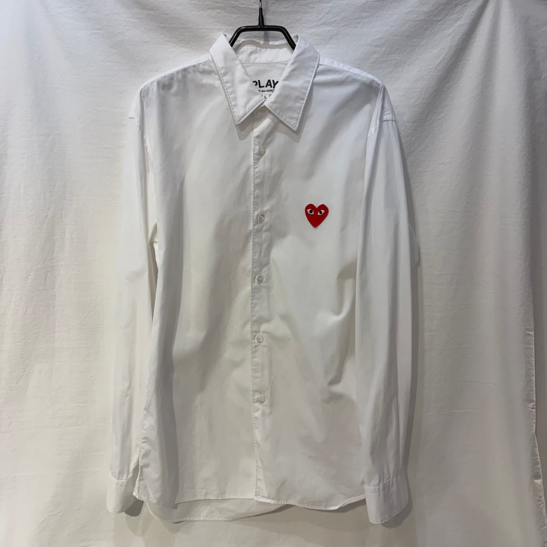 꼼데가르송 화이트 셔츠 남방 상품이미지1