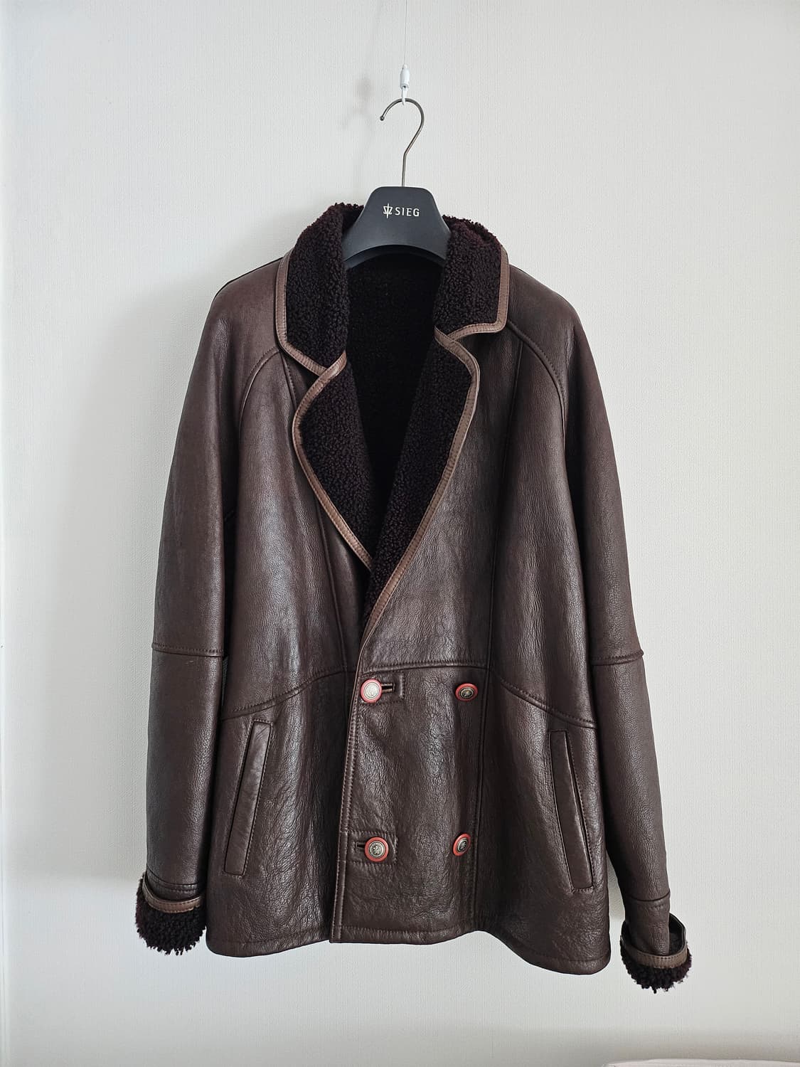 뉴질랜드 램스킨 레더자켓 상품이미지2