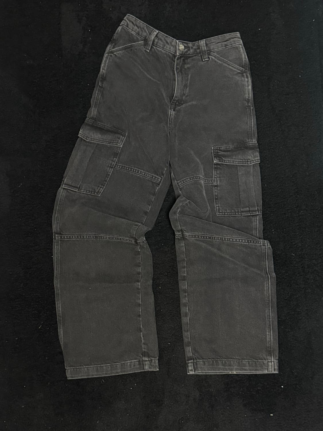 hm washed 카고팬츠 상품이미지1