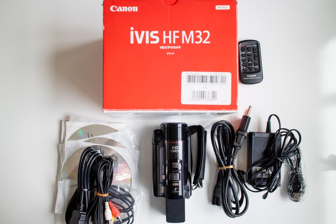 Canon Ivis HF M32 / 빈티지 디지털 캠코더 상품이미지9