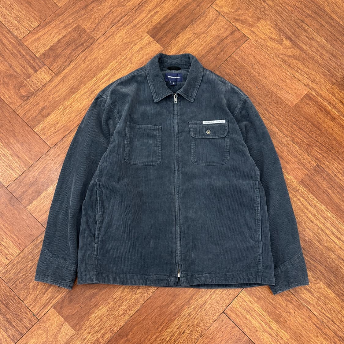 M(105) 디스이즈네버댓 디네댓 코듀로이 워시드 집업 자켓  상품이미지1