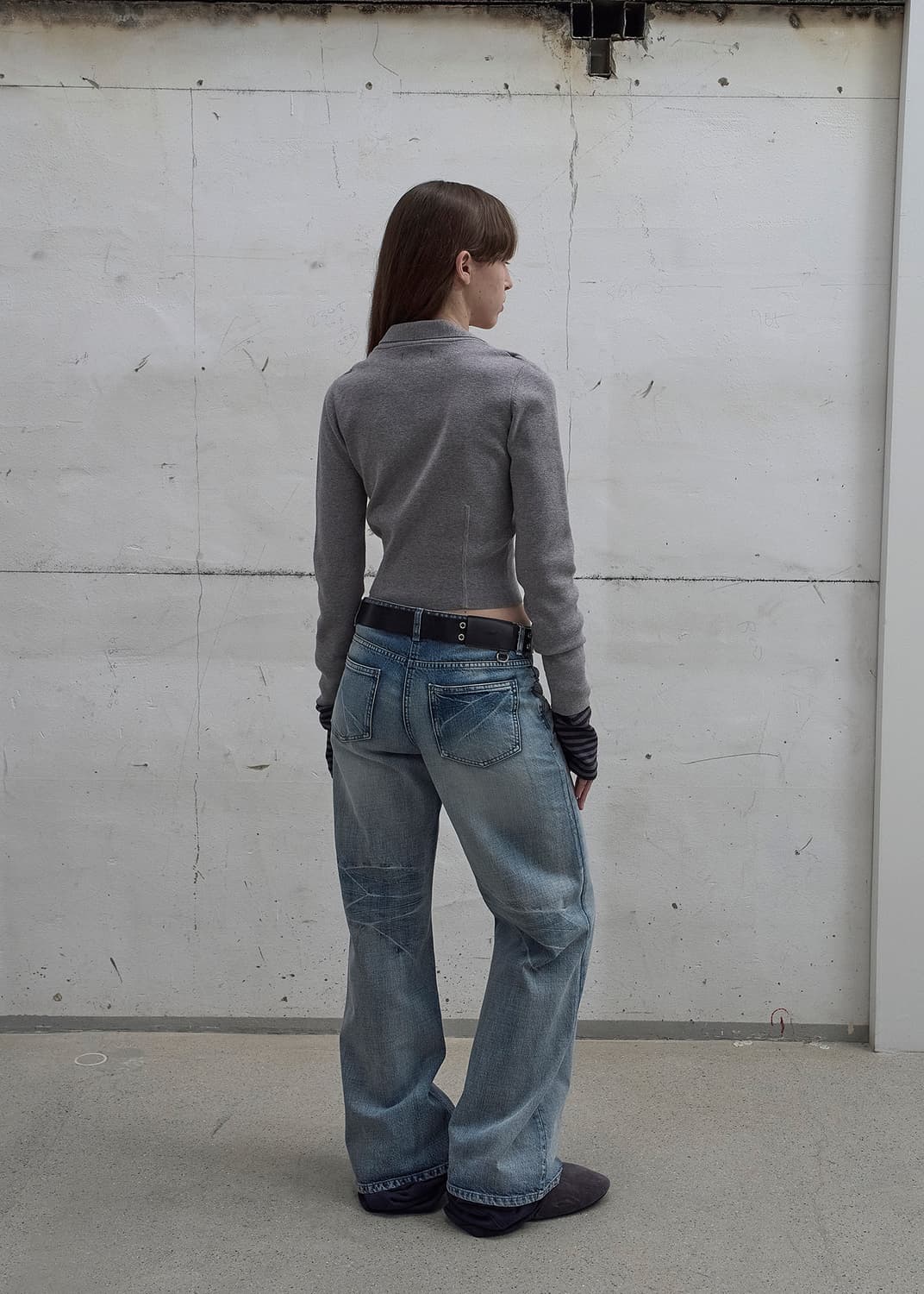 엘씨디씨 데님 WIDE-LEG WASHED DENIM 상품이미지2