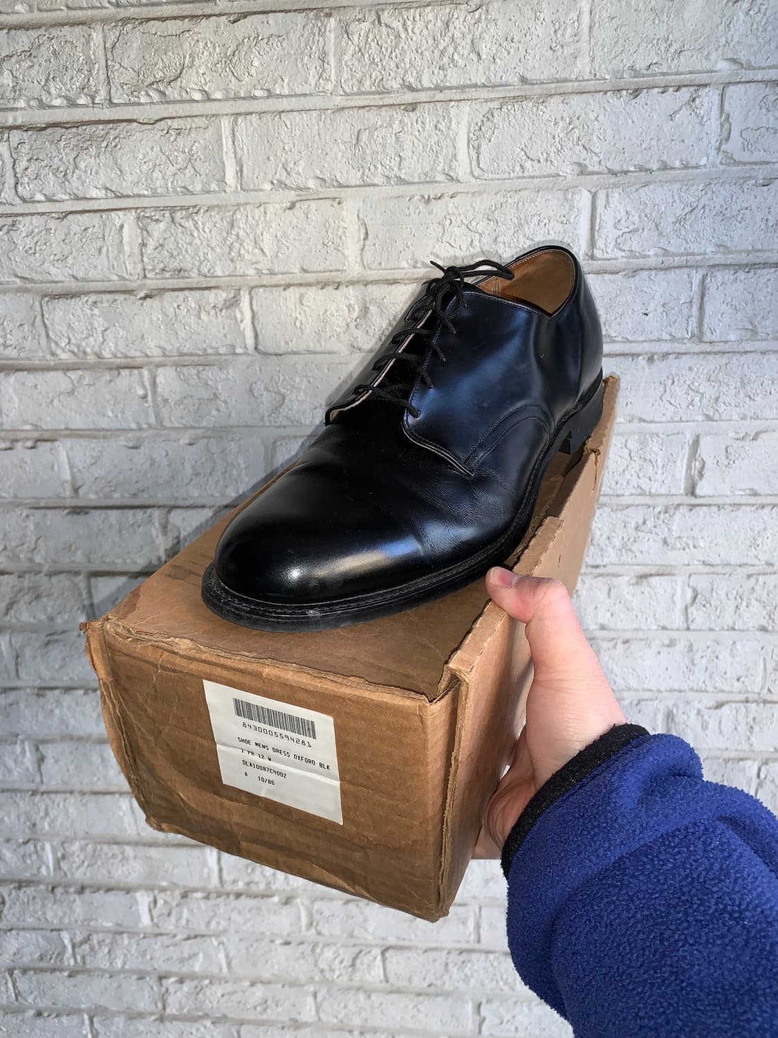 미해군 서비스 슈즈 해군 단화 300  상품이미지2