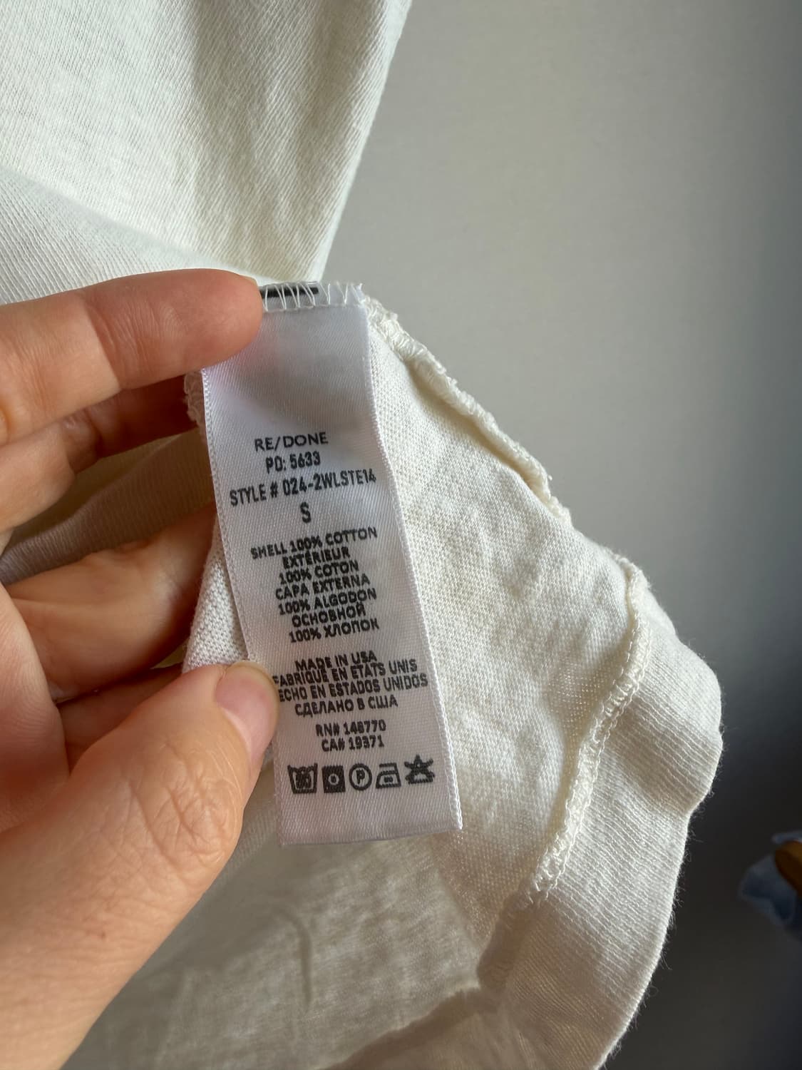 RE/DONE 스누피 티셔츠 S 상품이미지3