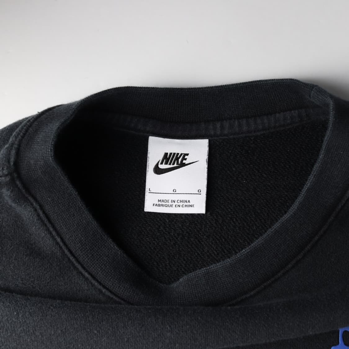 나이키 그래픽 블랙 맨투맨 L 상품이미지5
